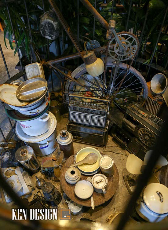 thiết kế nội thất cộng cafe